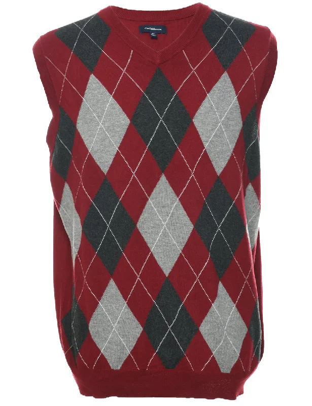 Classic Retro Croft & Barrow Sweater Vest - XL