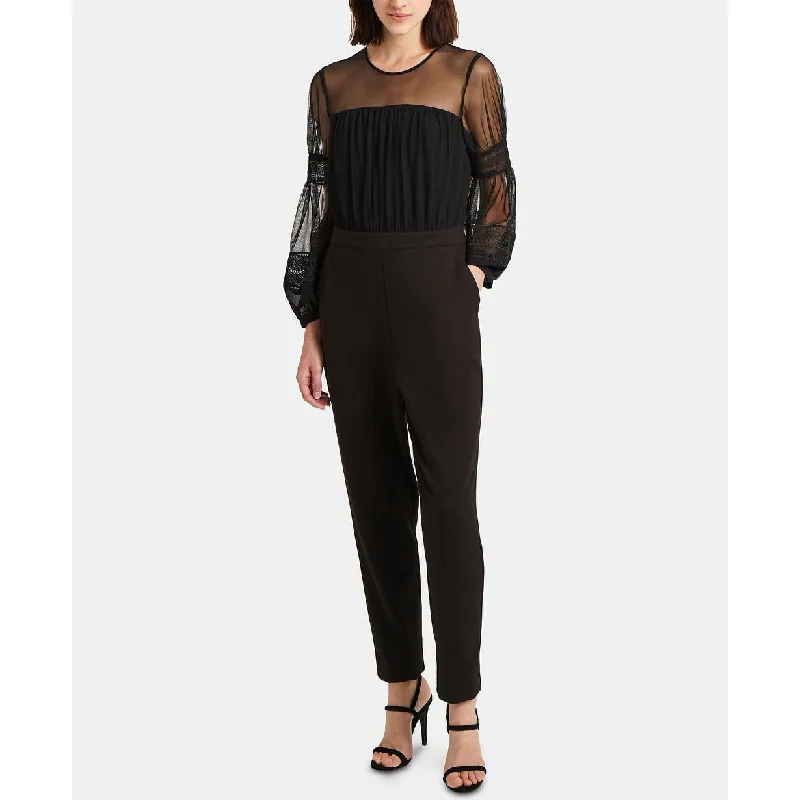 Exclusive Customization French Connection Women's Paulette Jumpsuit Black Size 4