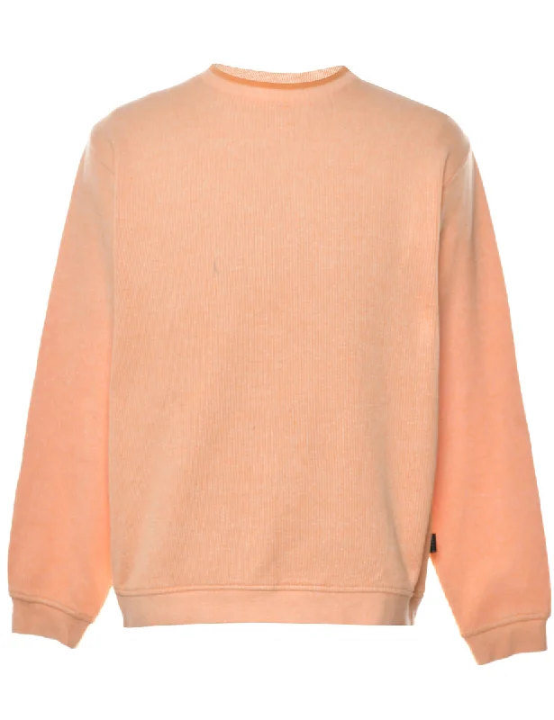 Elegant And Elegant Coral Vintage Coral Jumper - S
