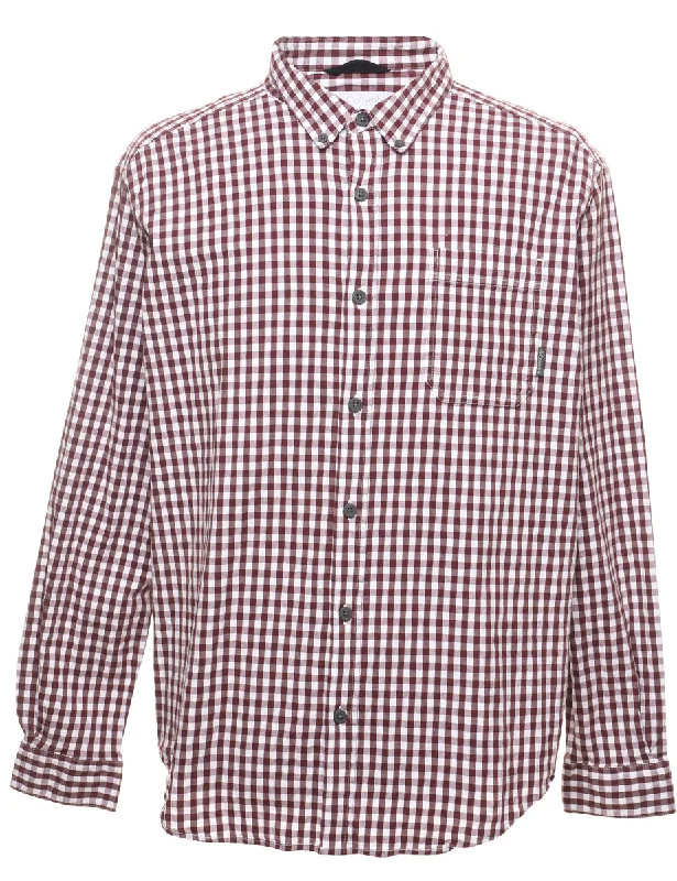 Skirt style Columbia Checked Shirt - L