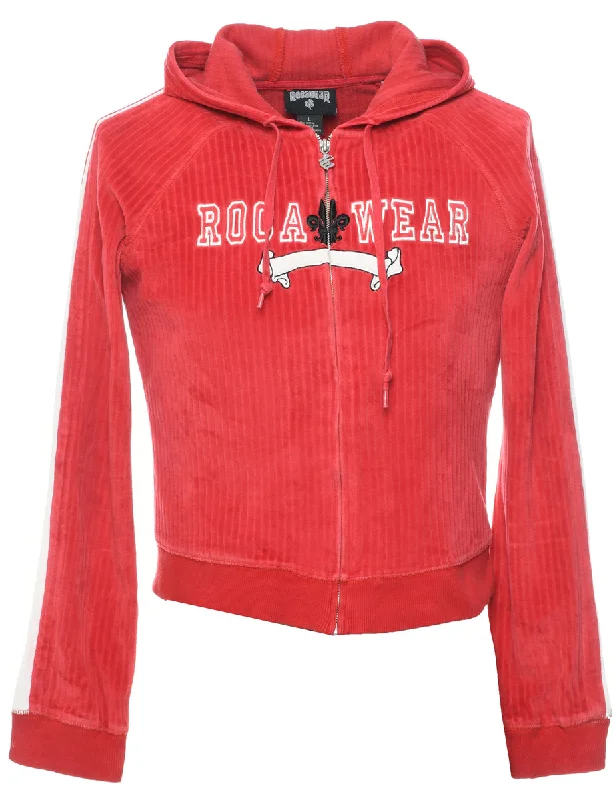 Minimal Style Corduroy Track Top - L