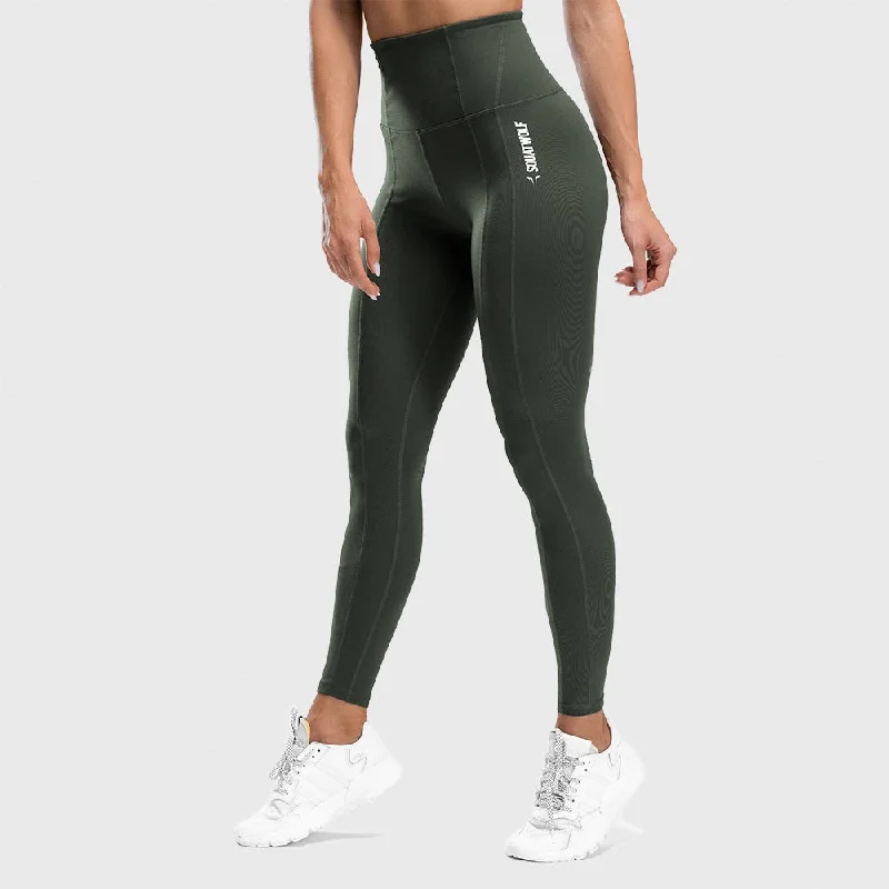 Advanced Customization Warrior High-Waisted Leggings - Olive