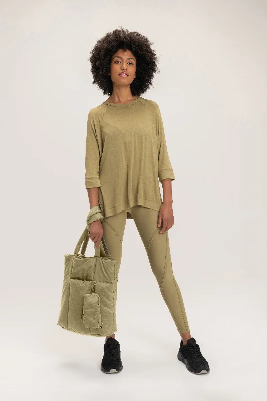 Slim Fit Neoprene Leggings