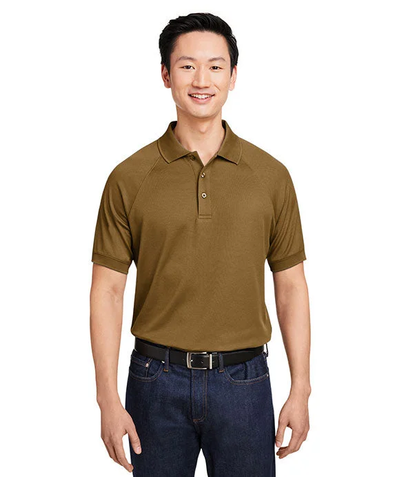 Warm Atmosphere M208 - Harriton Mens Charge Snag and Soil Protect Polo Shirt | Coyote Brown