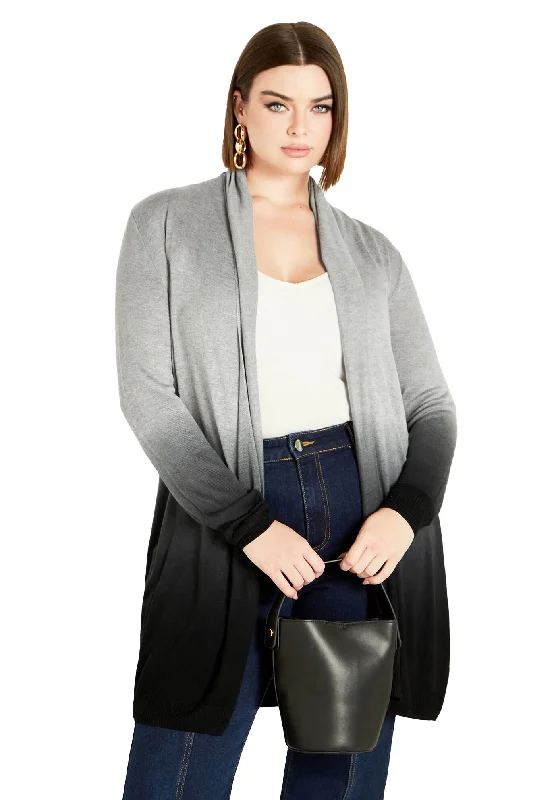 Trendy and versatile Mina Dip Dye Cardigan