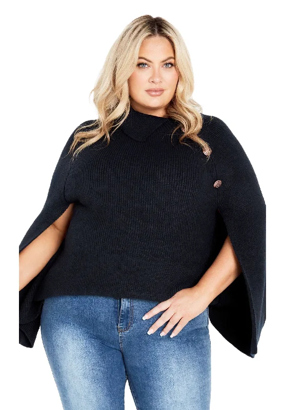 Sports Vitality Style Dani Button Cape