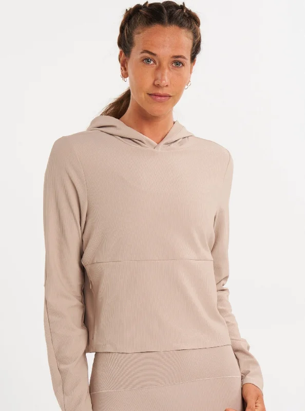 Outdoor Trend ALTRN Rib Hoodie - Sandstone
