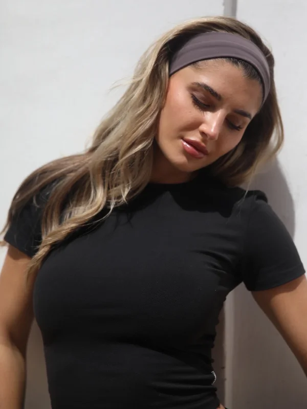 Classic Soft Headband - Mocha