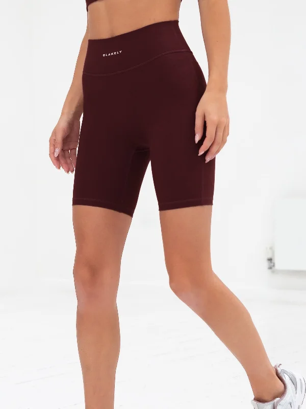 Ultimate Active Shorts - Burgundy