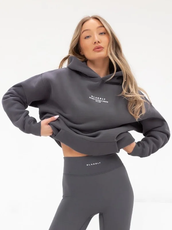 Exquisite Fabrics Ultimate Oversized Hoodie - Charcoal