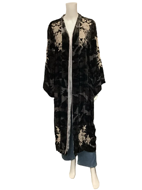 Johnny Was Duster Santel Velvet Kimono Size: XL