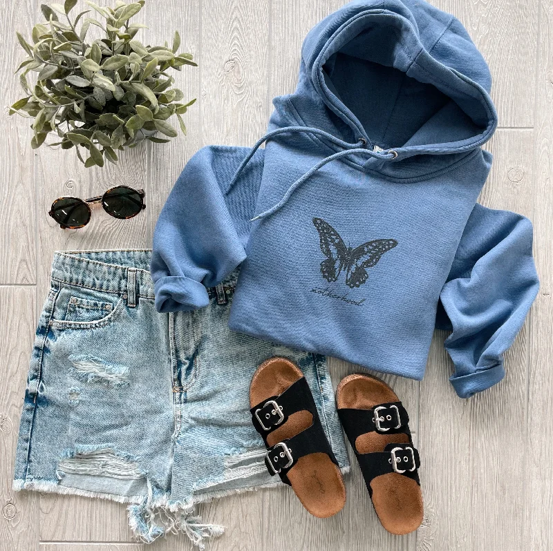 Butterfly Motherhood • Periwinkle Hoodie