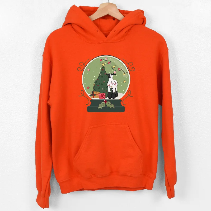 Green Snow Globe Lamb Hoodie (S-3XL) Unisex - Multiple Colors!