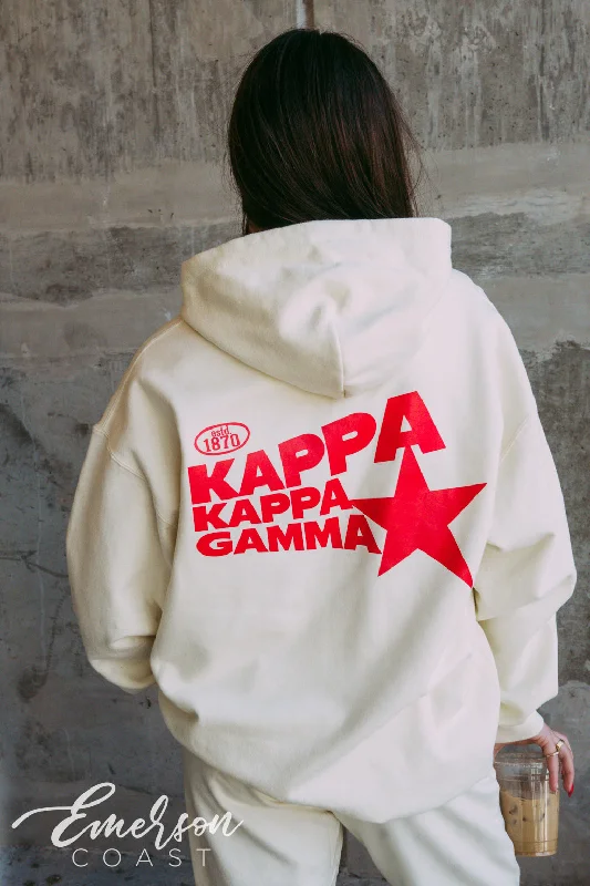 Kappa Off White Star Hoodie and Jogger Set