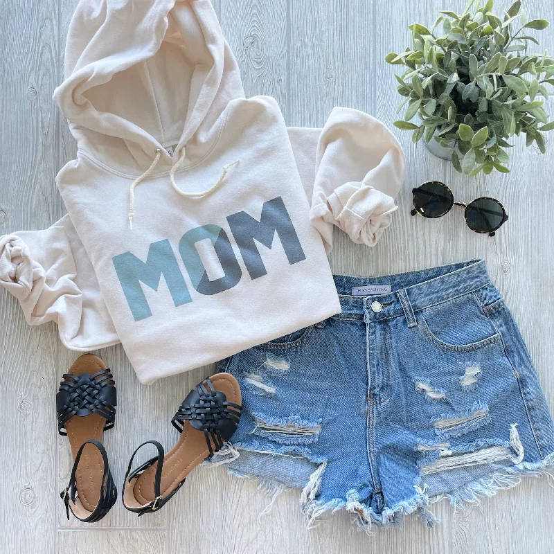 MOM Slice Print • Sweet Cream Hoodie