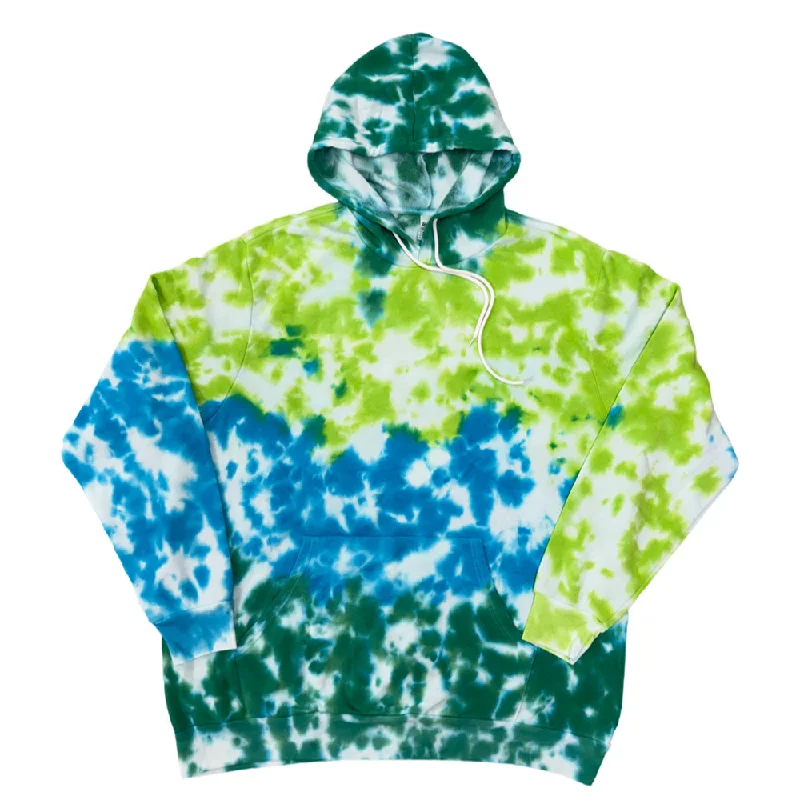 Vibrant Earth Tie Dye Giant Hoodie