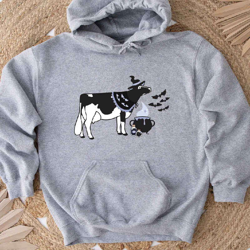 Witch Dairy Cow Hoodie (S-3XL) Unisex - Multiple Colors!