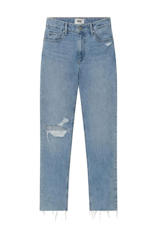 Women's Stella Straight Leg Denim In Gnarly Destructed