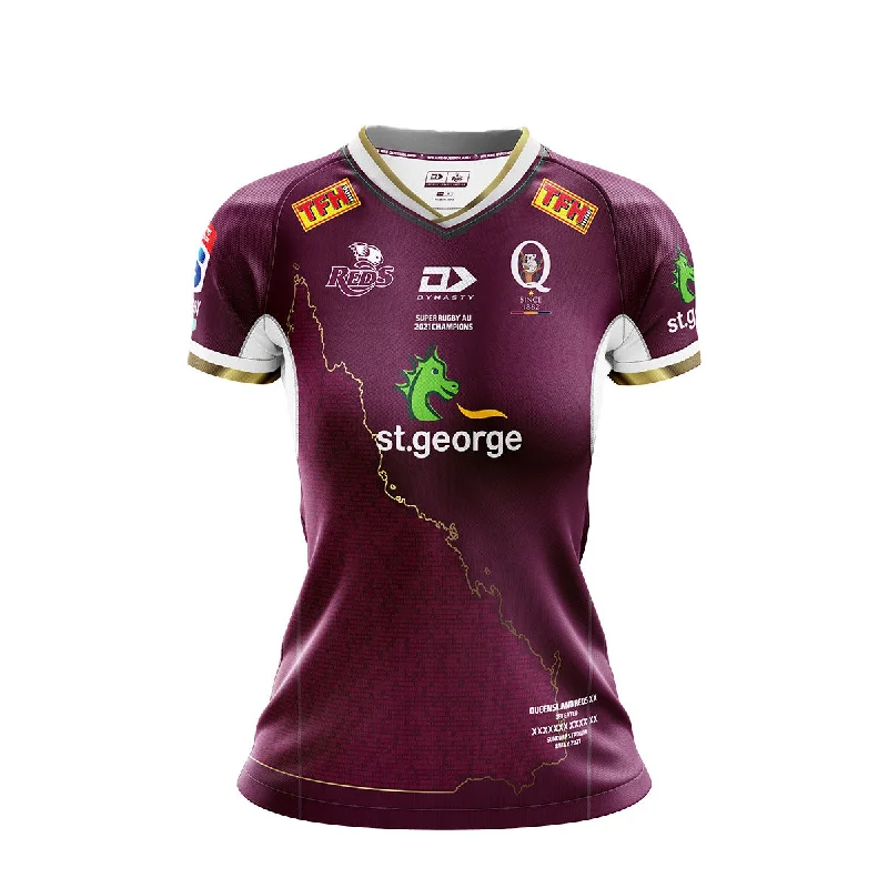 2021 Queensland Reds Ladies Champions Jersey