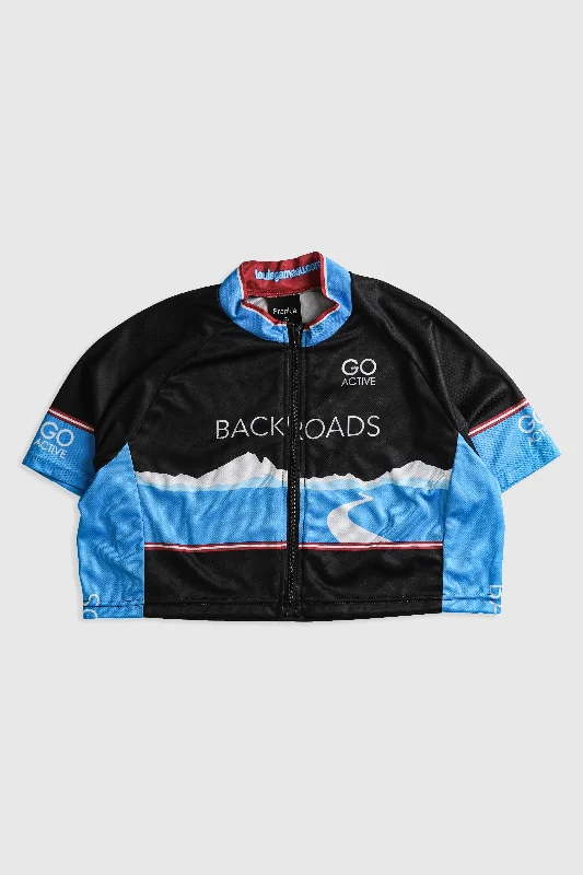 Rework Crop Cycling Jersey - L