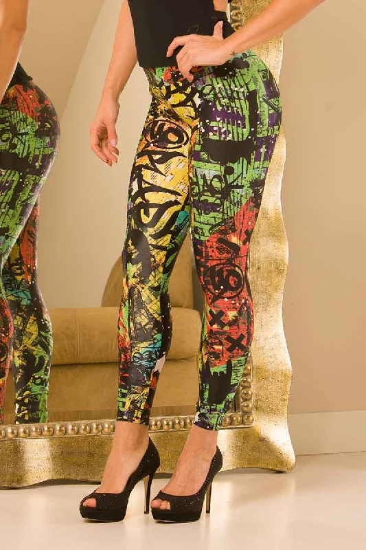 EQ Brazil Street Graffiti Legging