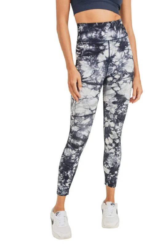 Mono B Ribbed Tie Dye Seamless Legging APH8050